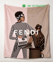 Fendi Throw Blankets